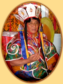 Le Très Vénérable Guéshé Tcheu Dorjé Rinpoché (Dorjé Lobön - Maître-Vajra)